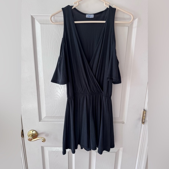 Abbeline Pants - Abbeline gray black romper